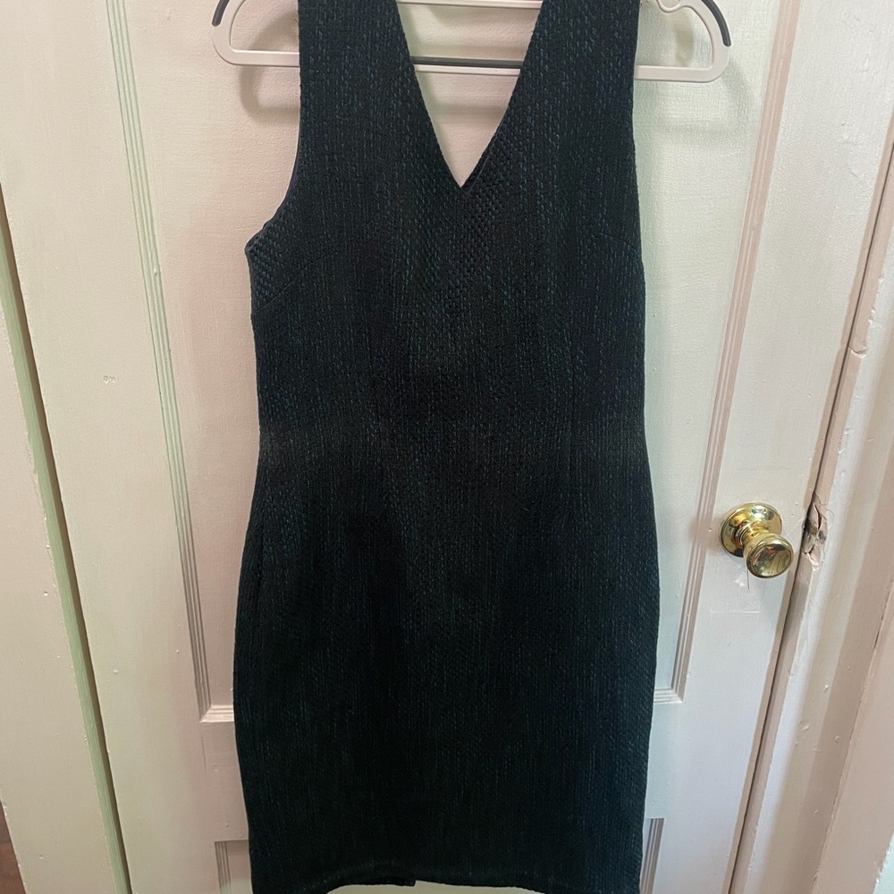 Banana Republic Black/Blue/Green Dress